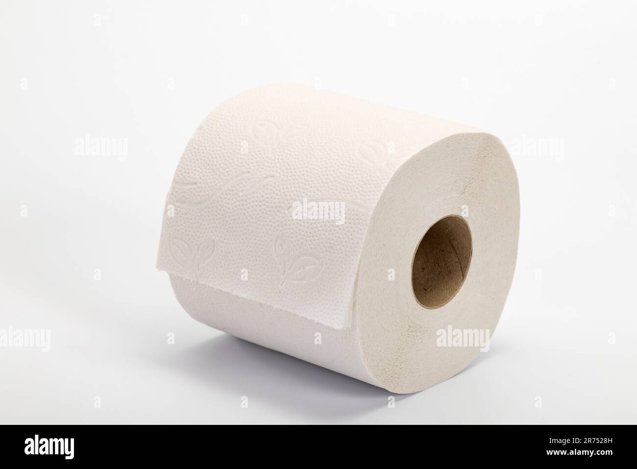 Fondo de portarrollos de papel higiénico vacío con primer plano de