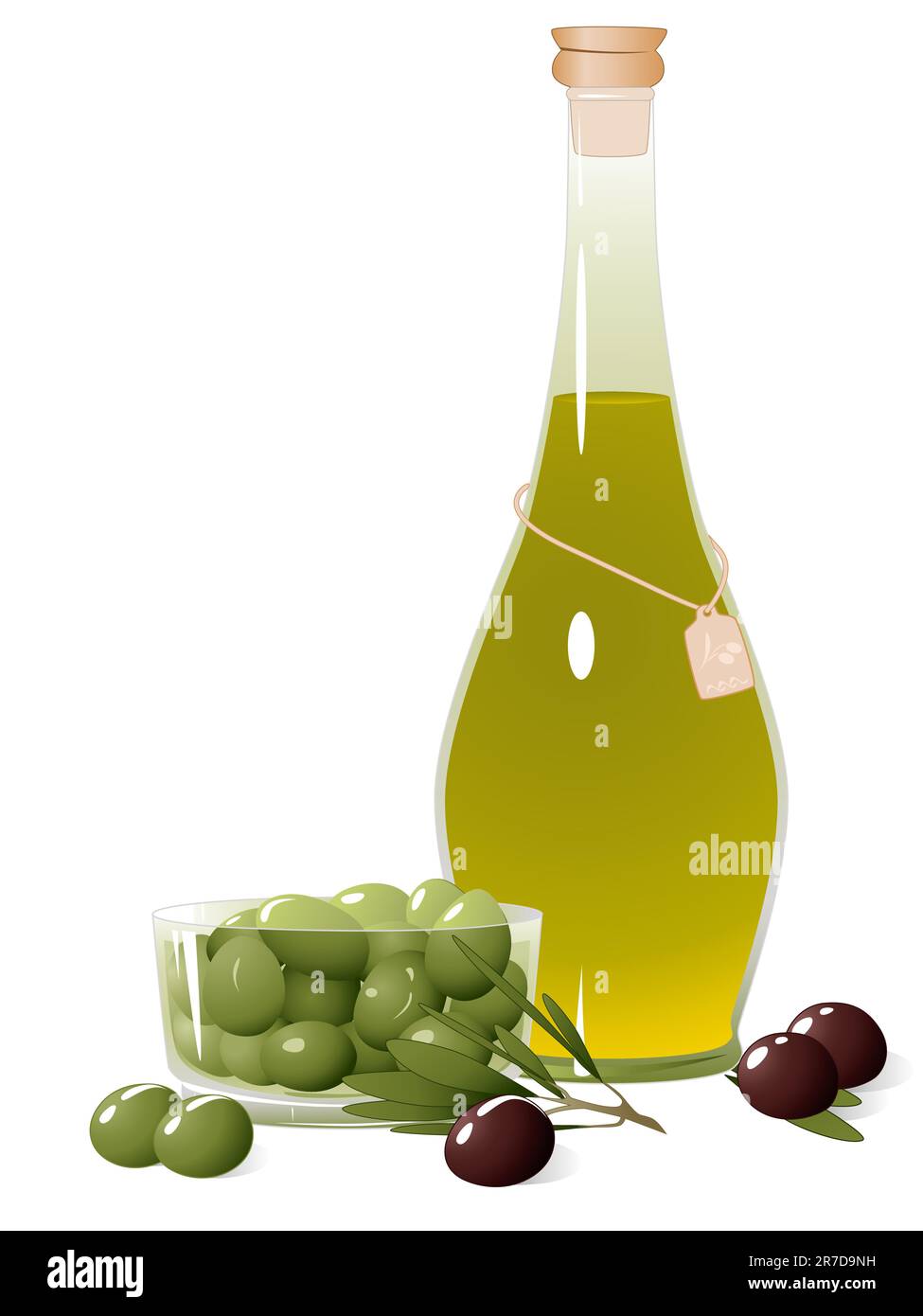 aceite vegetal con aceite de oliva en diferentes botellas para cocinar  aislado en fondo blanco 7236153 Foto de stock en Vecteezy