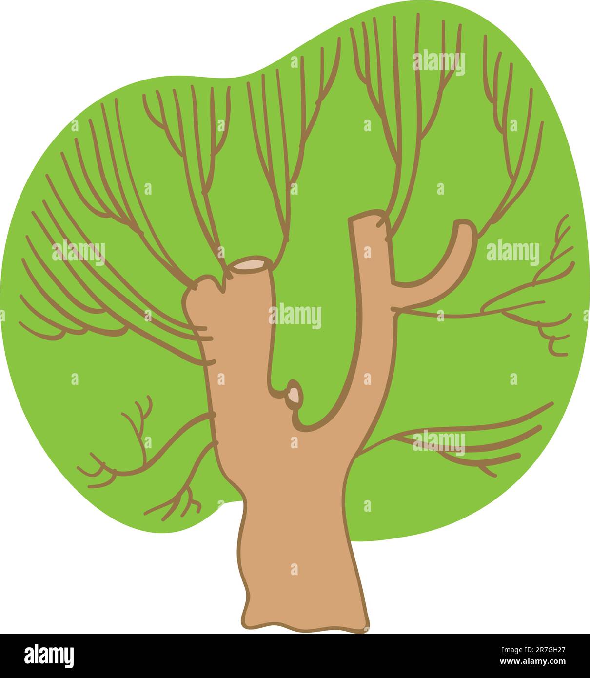 Árbol Ilustración del Vector