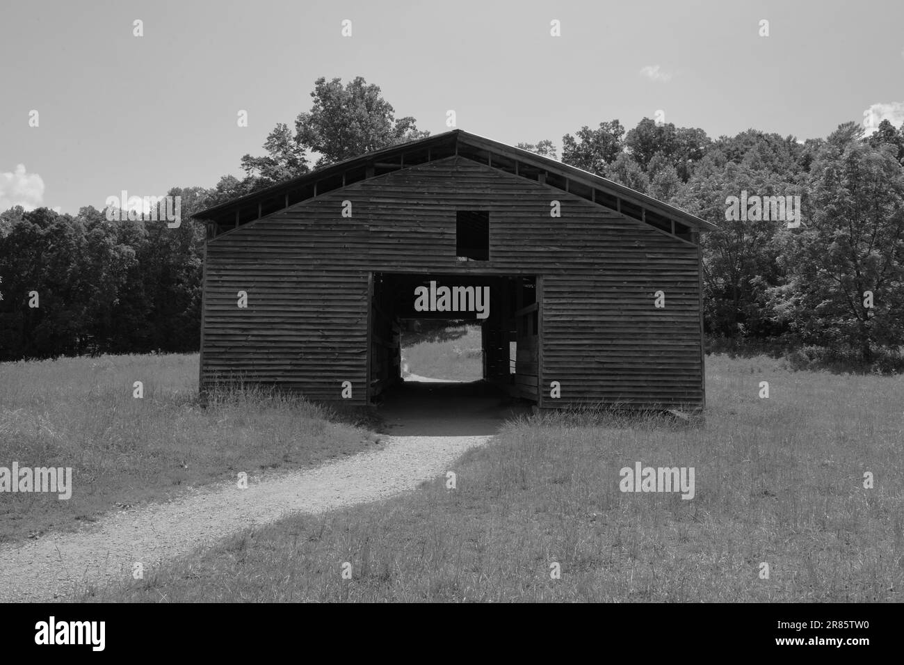 Cabine de cades cove Imágenes de stock en blanco y negro Alamy