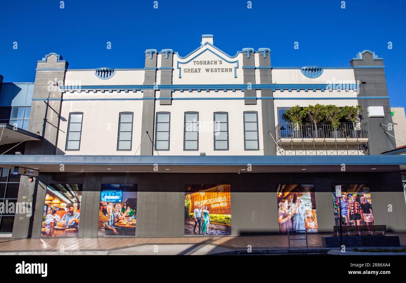 El Toowoomba Toshachs Great Western Building es un edificio histórico