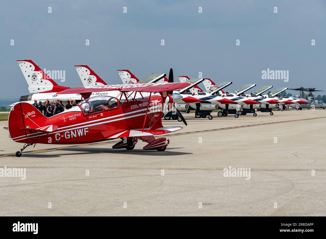El Escuadrón de Demostración Aérea de la Fuerza Aérea de los Estados