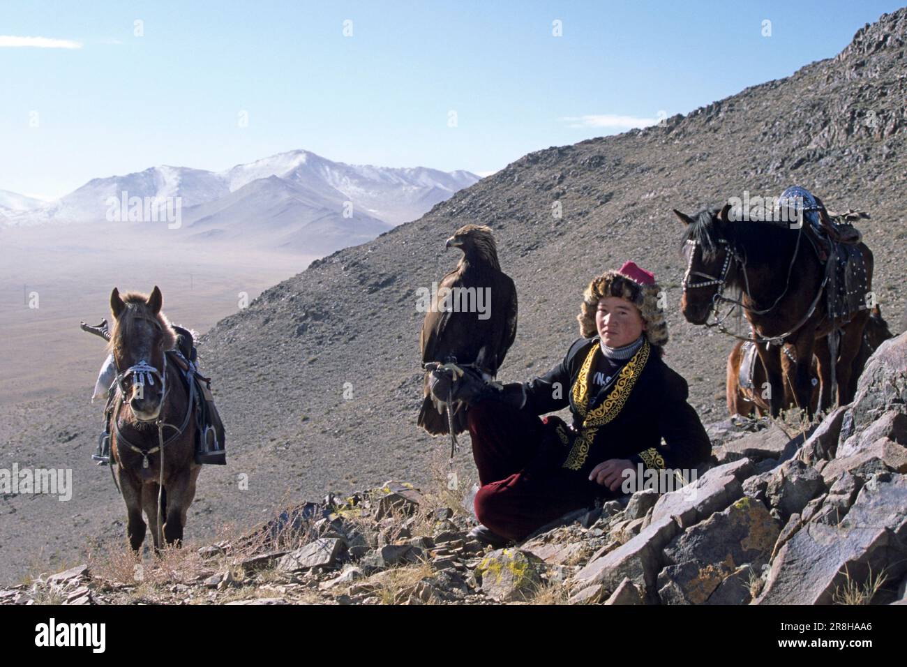 Montañas Golden Altai. Mongolia Foto de stock