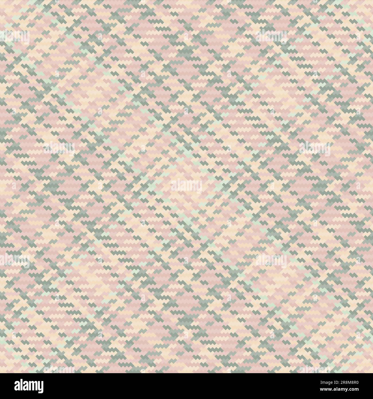 Tejido de textura vectorial de textil de patrón sin costuras con un cuadro de tartán de fondo en colores claros y grises. Ilustración del Vector