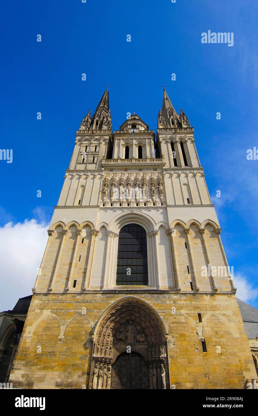 Catedral de Angers, Angers, Maine y Loira, País del Loira, Francia