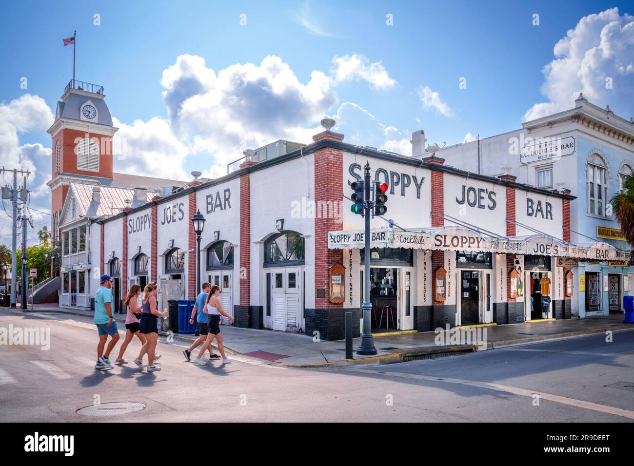 Sloppy Joes Bar, Duval Street Key West, Florida, EE.UU Foto de stock