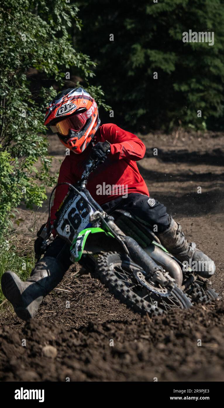 Corrida de motocross — Fotografia de Stock Editorial © im_source #47014771