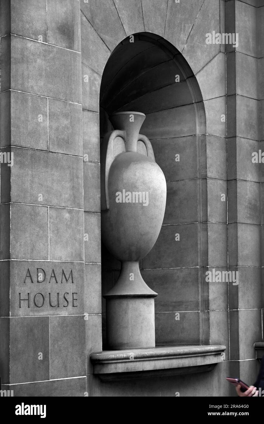 Adam House Edimburgo Foto de stock