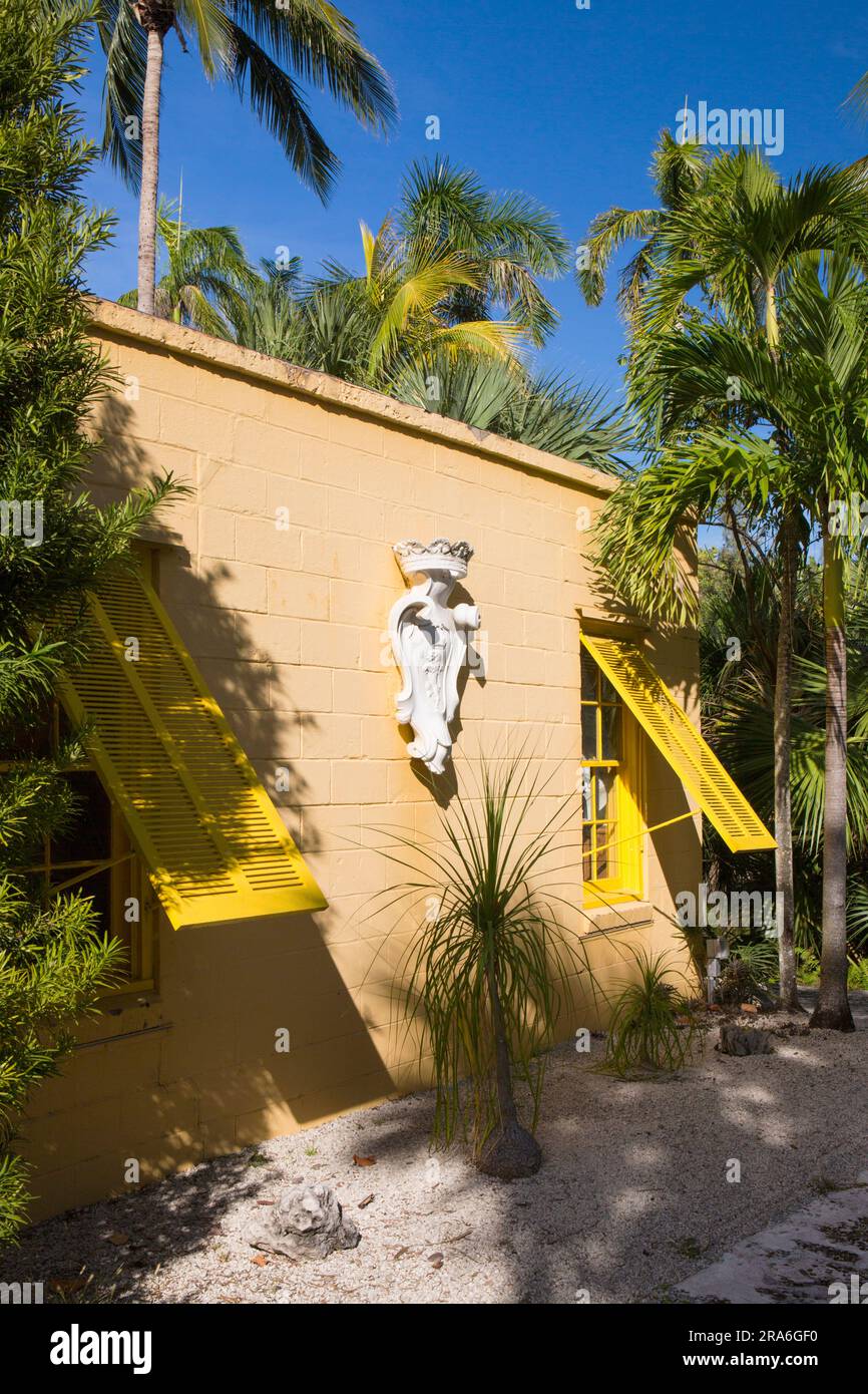 Fort Lauderdale, Florida, EE.UU. Detalle arquitectónico del histórico