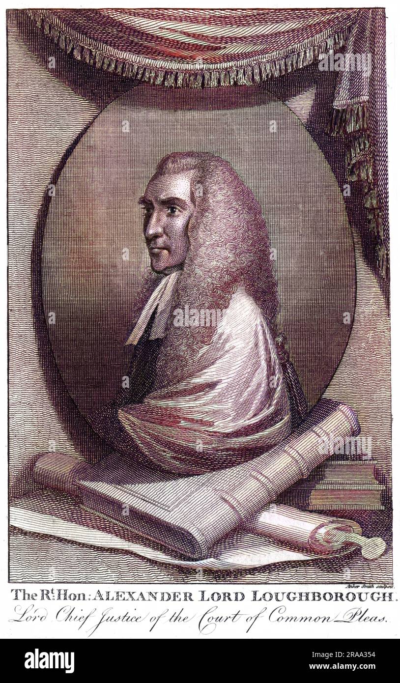 ALEXANDER WEDDERBURN, Primer conde de ROSSLYN Lord Alto Canciller