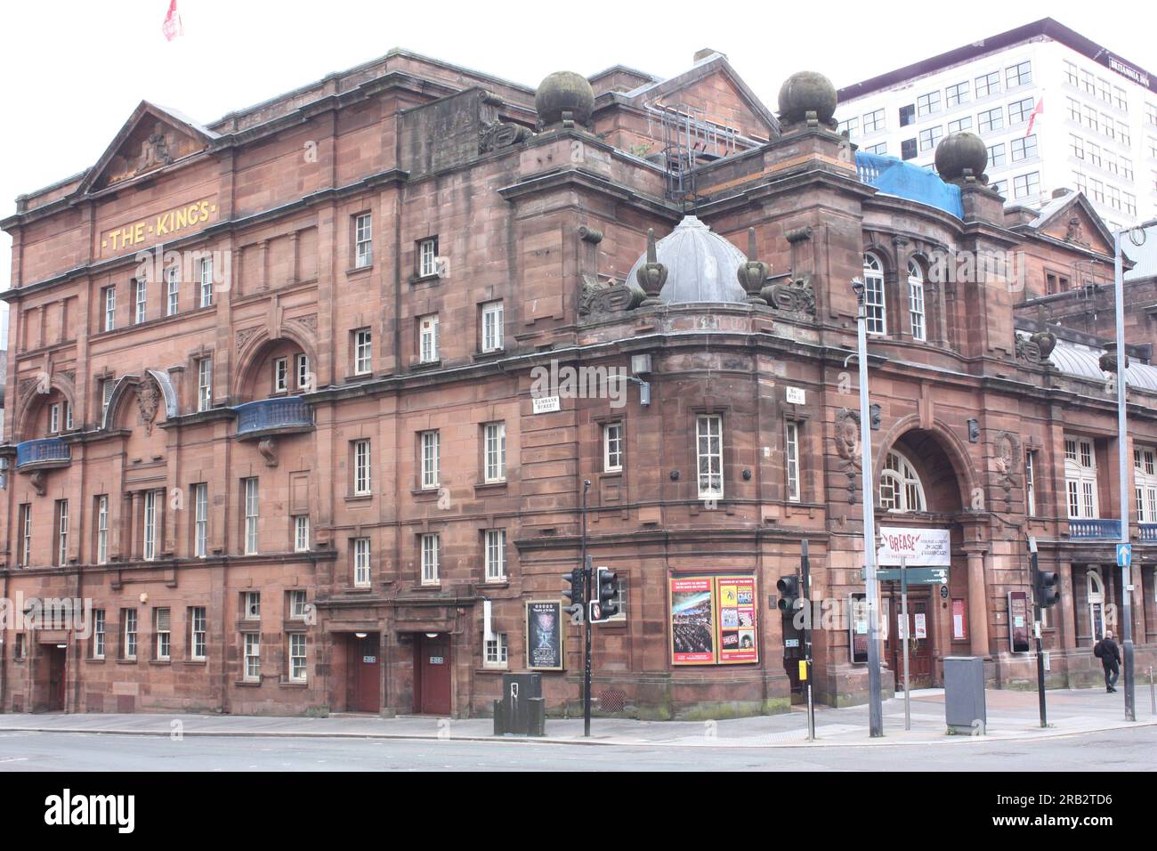 El Teatro del Rey en el West End de Glasgow, Escocia Foto de stock