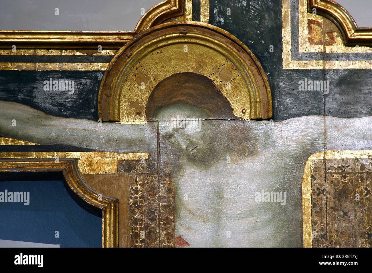 Giotto, Malatesta Temple., Tempio Malatestiano , Rimini, Emilia Romagna, Italia Foto de stock