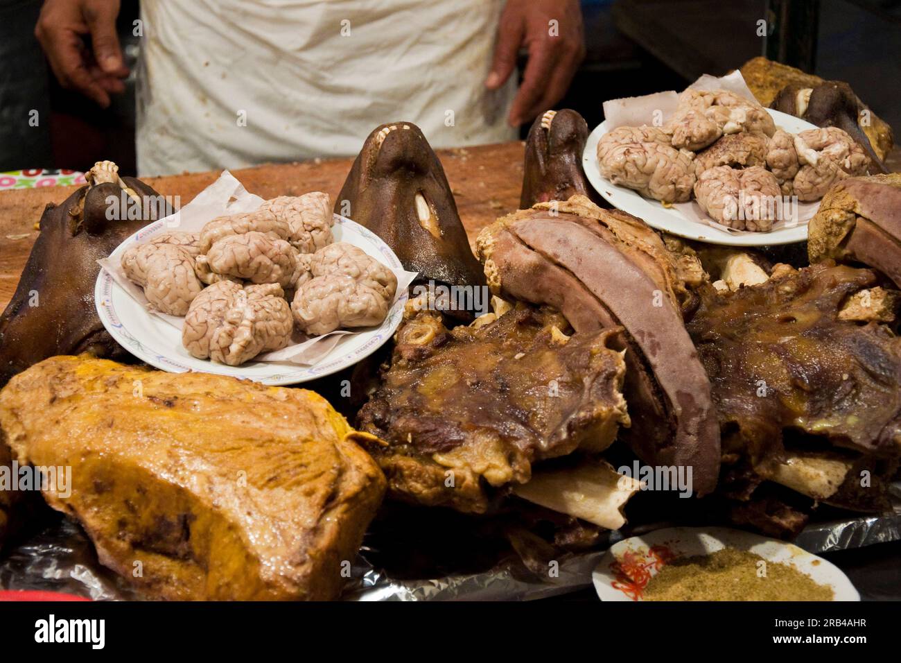 Marruecos, Marrakech, Place Djemaa el-Fna, vida diaria Foto de stock