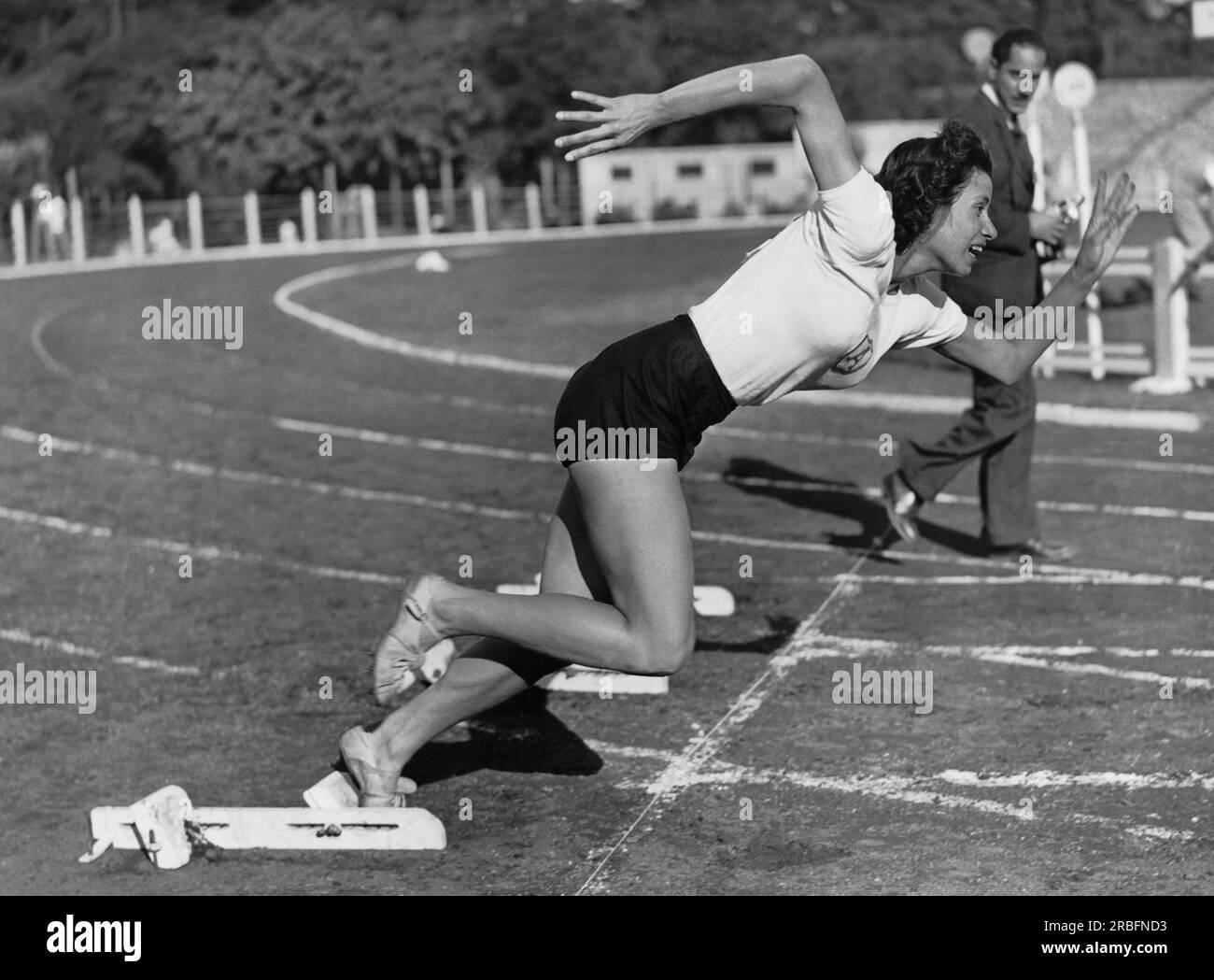 Buenos Aires, Argentina La estrella de atletismo argentina de 1941