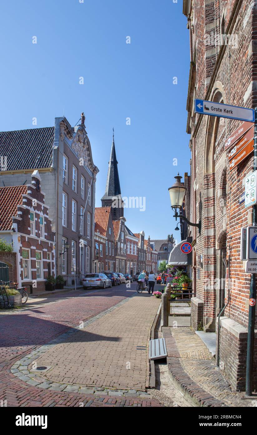 Jiburg, Hoorn, kasteel De Haar, fort Uitermeer, Naarden, Zunderdorp, Begijnhof, Zeedijk, viaje, aventura, Foto de stock