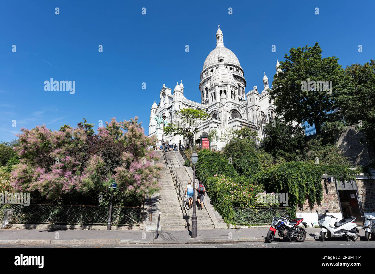 La Basílica Sacre Coeur de Montmartre o Basílica del Sagrado Corazón