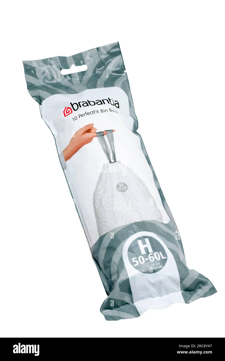 10 Pack de Brabantia H 50-60 litros Bin Liners Foto de stock