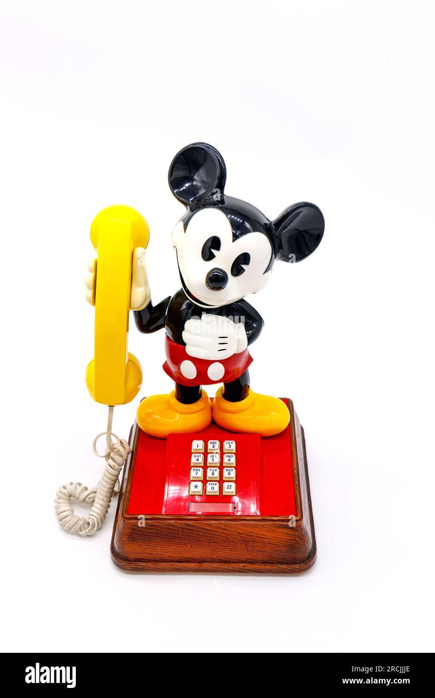Vintage 1980 Mickey Mouse juguete de plástico por McDonalds Fotografía de  stock - Alamy