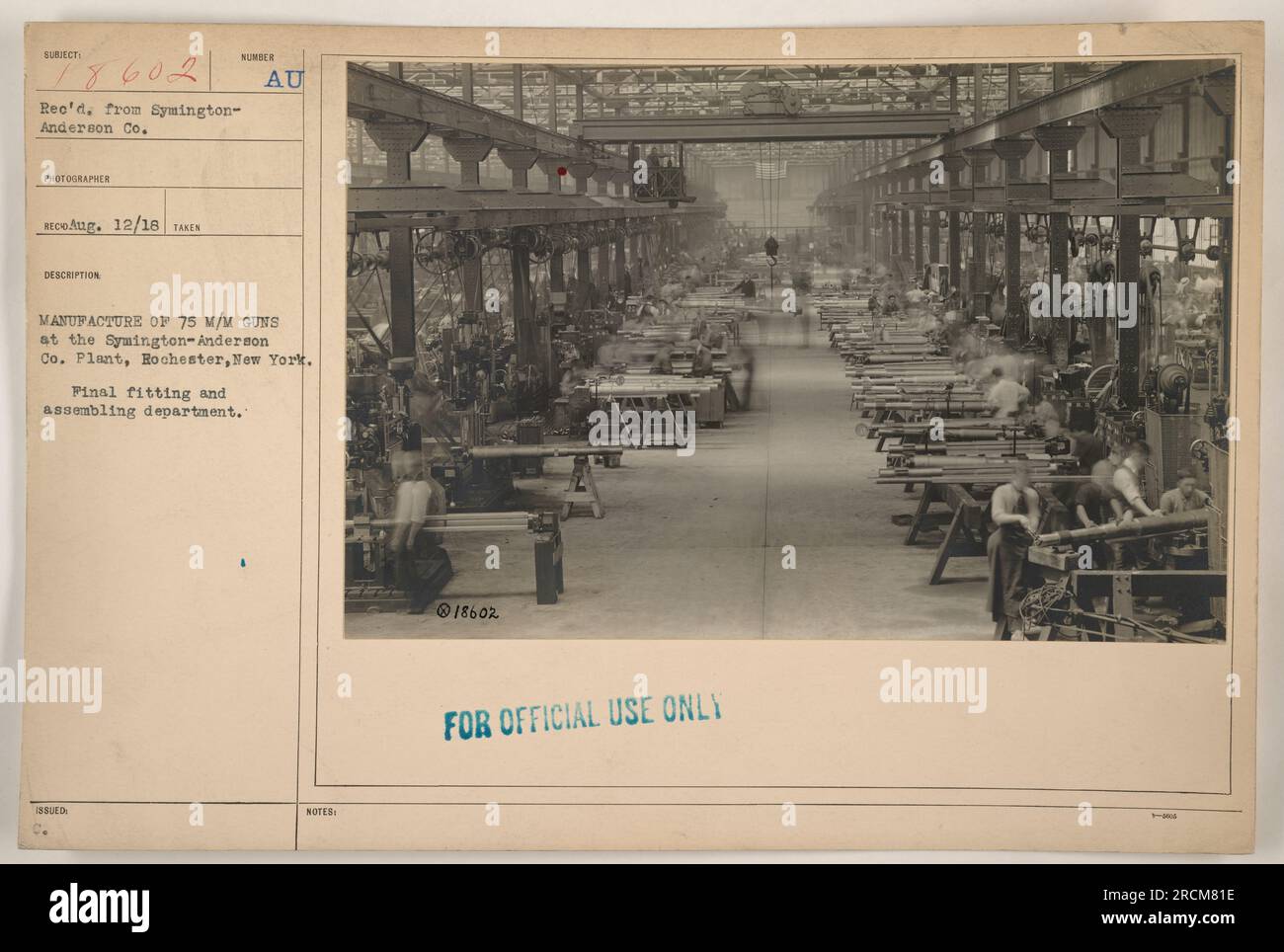 'Leyenda fáctica La imagen muestra el departamento de montaje y