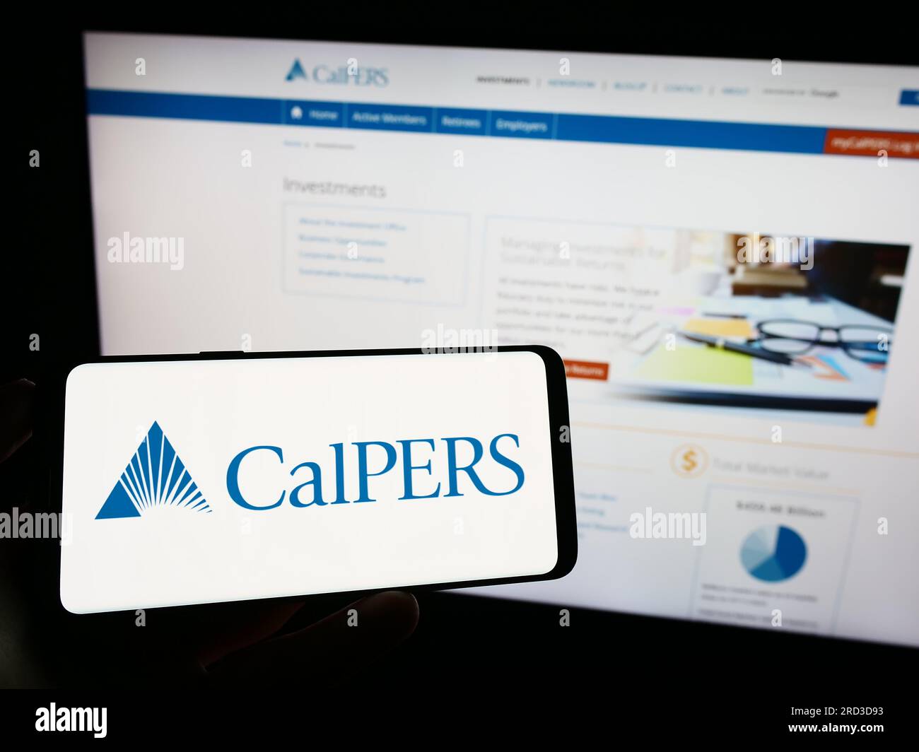 Logotipo de calpers fotografías e imágenes de alta resolución Alamy