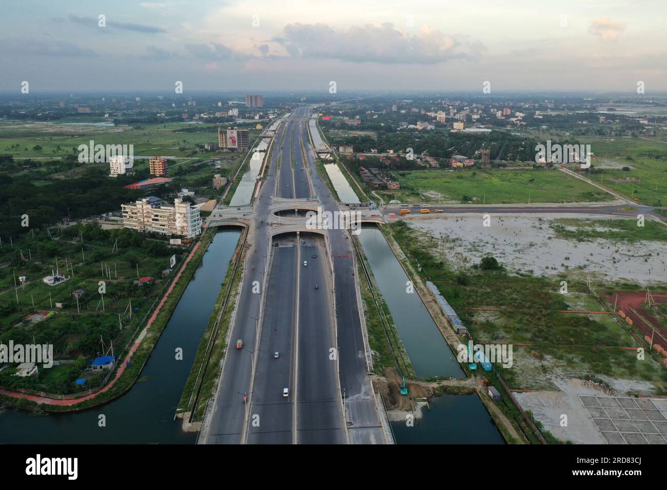 Dhaka, Bangladesh 19 de julio de 2023 Purbachal Expressway