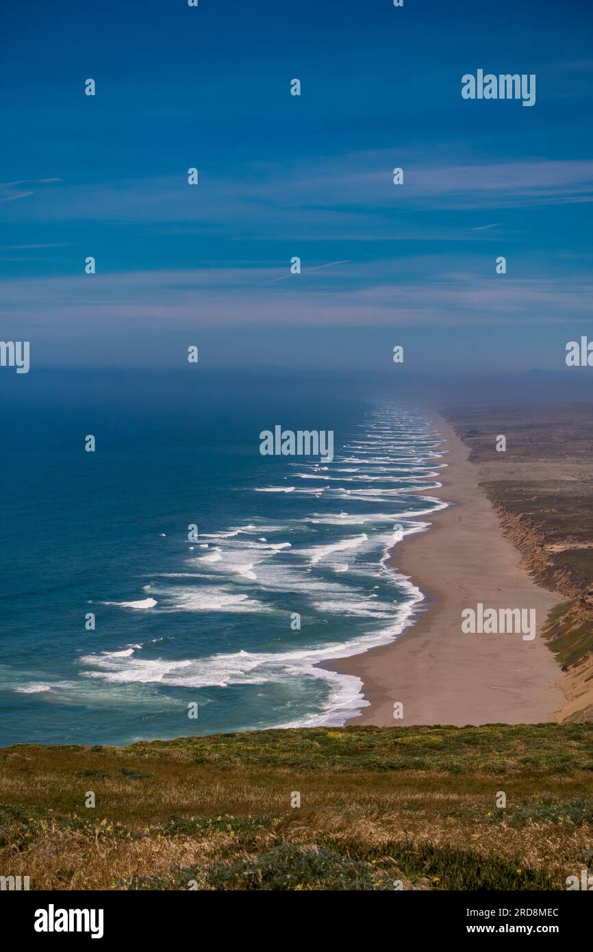 POINT REYES, CALIFORNIA, EE.UU. - Point Reyes National Seashore. Foto de stock