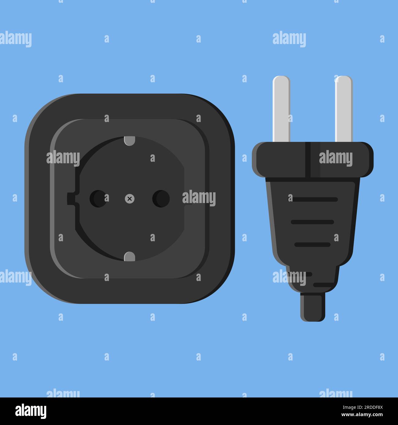 Tipo G (Británico) socket de tipo F (Schuko) Enchufe adaptador de viaje con  obturador de seguridad Fotografía de stock - Alamy