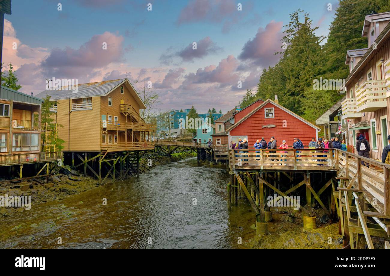 KETCHIKAN, ALASKA 5 de mayo de 2023 Ketchikan es la ciudad más