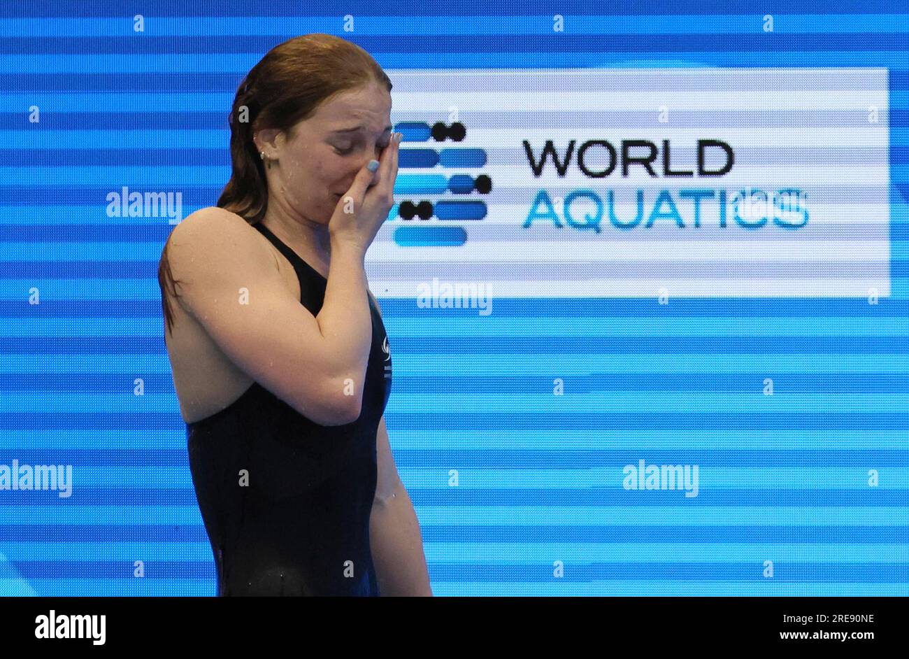 Mollie O'CALLAGHAN Of Australia Becomes Emotional After Winning The ...