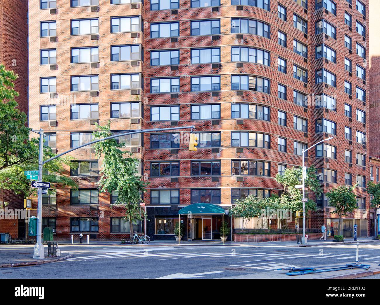 Octava avenida horatio street west village fotografías e imágenes de