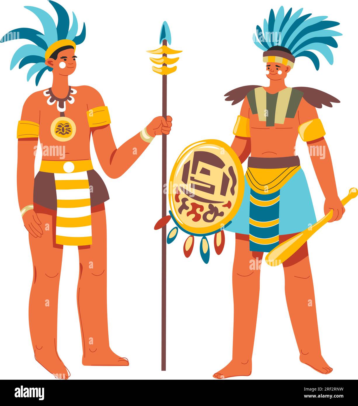 Dibujos De Guerreros Aztecas