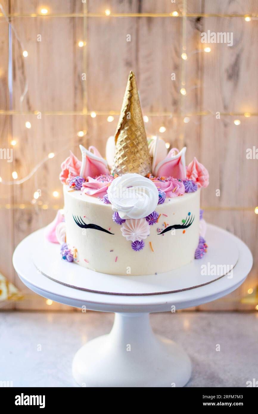 38 decoraciones para tartas de unicornio, decoración de pastel de flores de  unicornio con bolas de flores, estrellas, unicornio, decoración de pastel