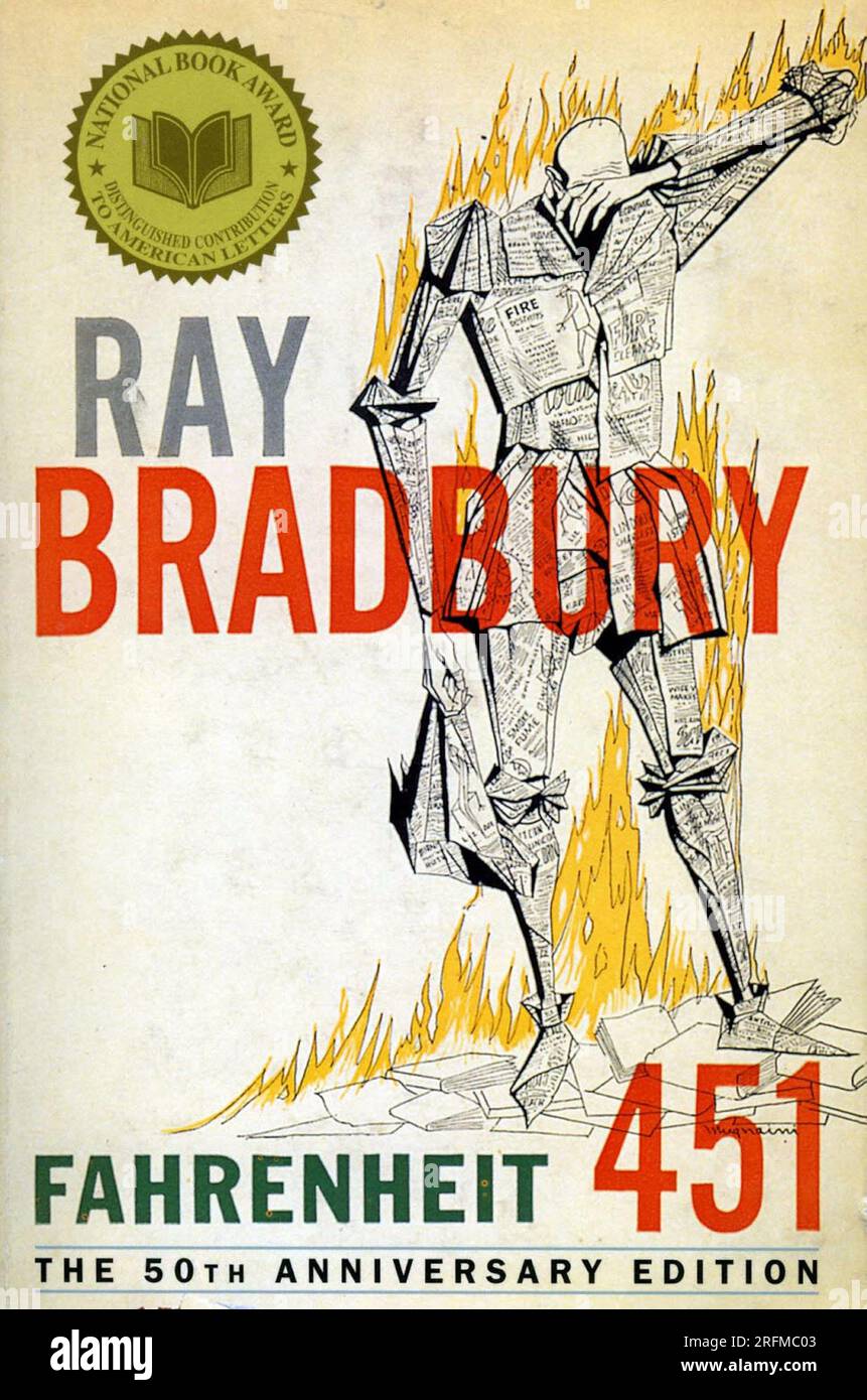 Fahrenheit 451' Una novela distópica de Ray Bradbury. La película de 1966 está protagonizada por Oskar Werner. Foto de stock