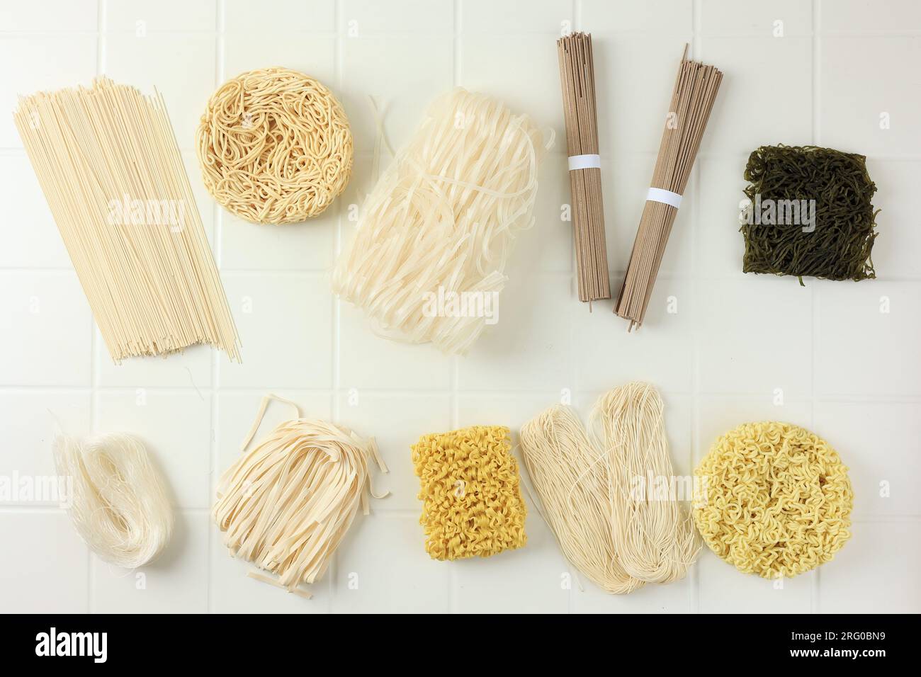 Various Types Asian Noodles Fotografías E Imágenes De Alta Resolución