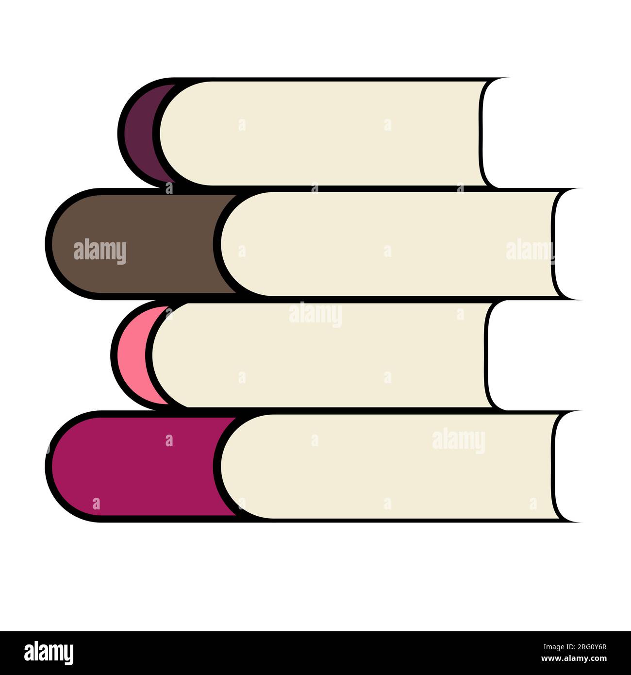 https://c8.alamy.com/compes/2rg0y6r/pila-de-libros-biblioteca-una-pila-de-cuatro-libros-ilustracion-vectorial-plana-aislada-sobre-fondo-blanco-2rg0y6r.jpg