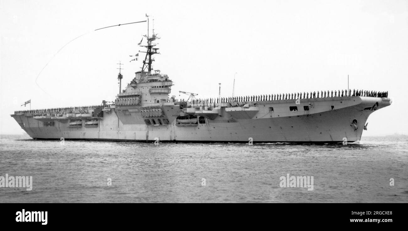 Royal Navy HMS Colossus 15 un portaaviones ligero clase