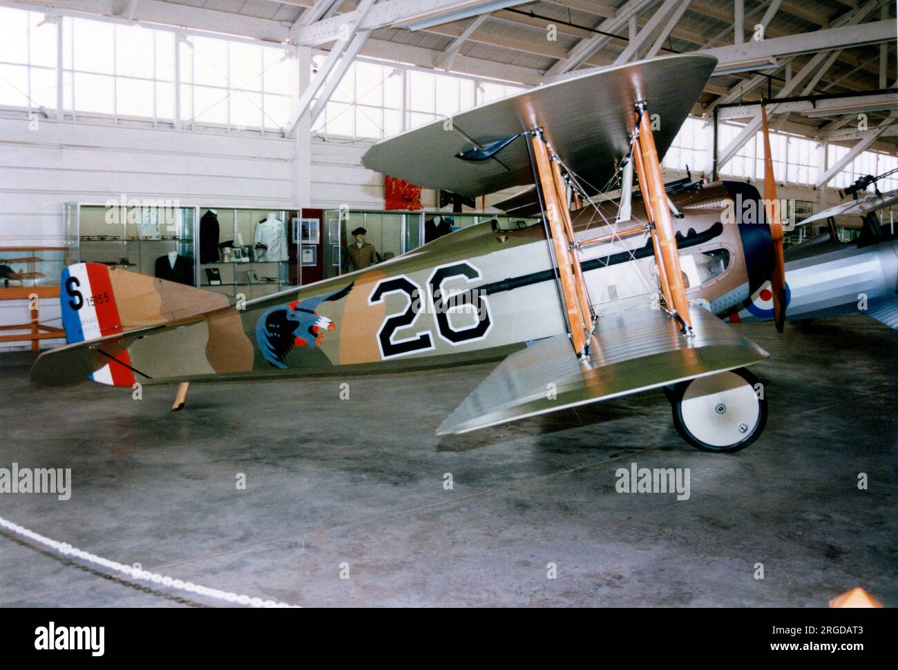 SPAD XIII S15155 / 26, en Champlin Fighter Museum, Falcon Field, Mesa AZ. Foto de stock