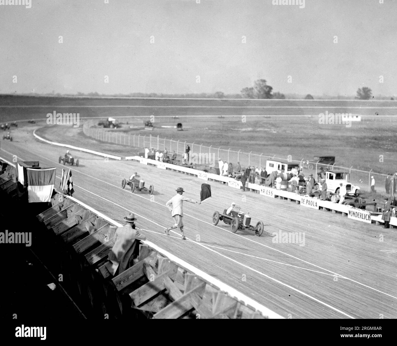Vintage Auto Racing Carreras de coches durante la carrera Baltimore
