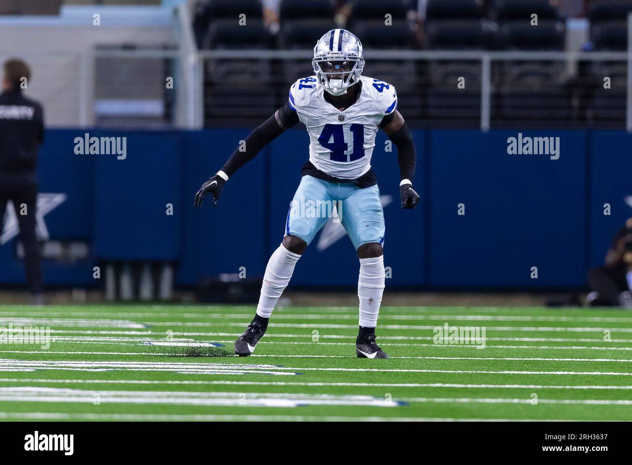 Dallas Cowboys safety Markquese Bell (41) is seen after an NFL football  game against the Las Vegas Raiders, Saturday, Aug. 26, 2023, in Arlington,  Texas. Dallas won 31-16. (AP Photo/Brandon Wade Stock Photo - Alamy