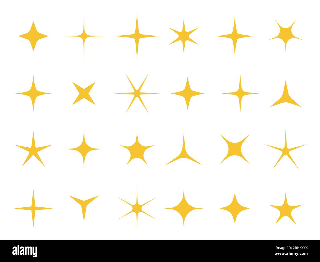 Pegatinas de espuma 3D - Estrellas de purpurina doradas y plateadas