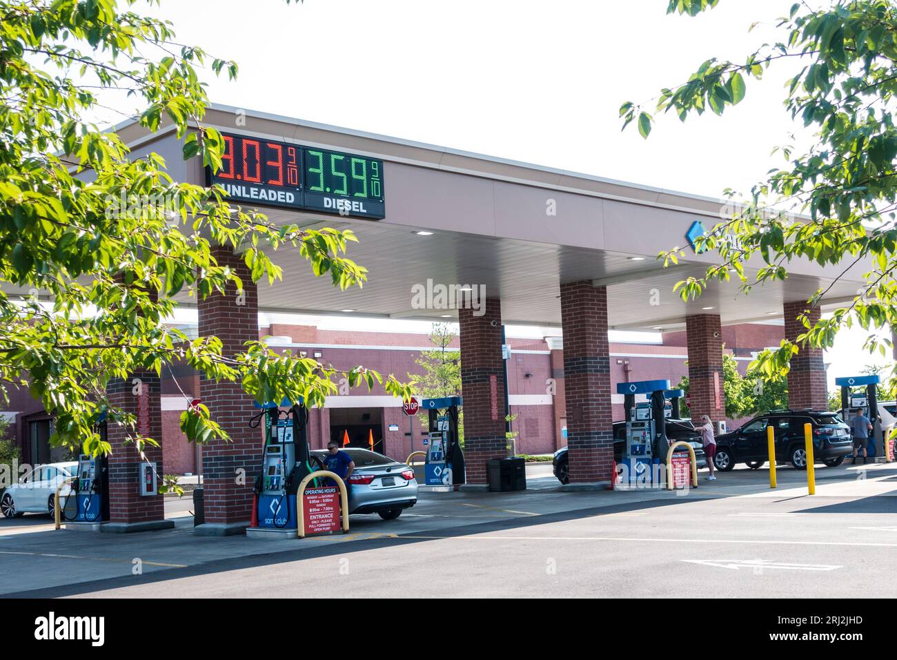 Sams club gas fotografías e imágenes de alta resolución Alamy