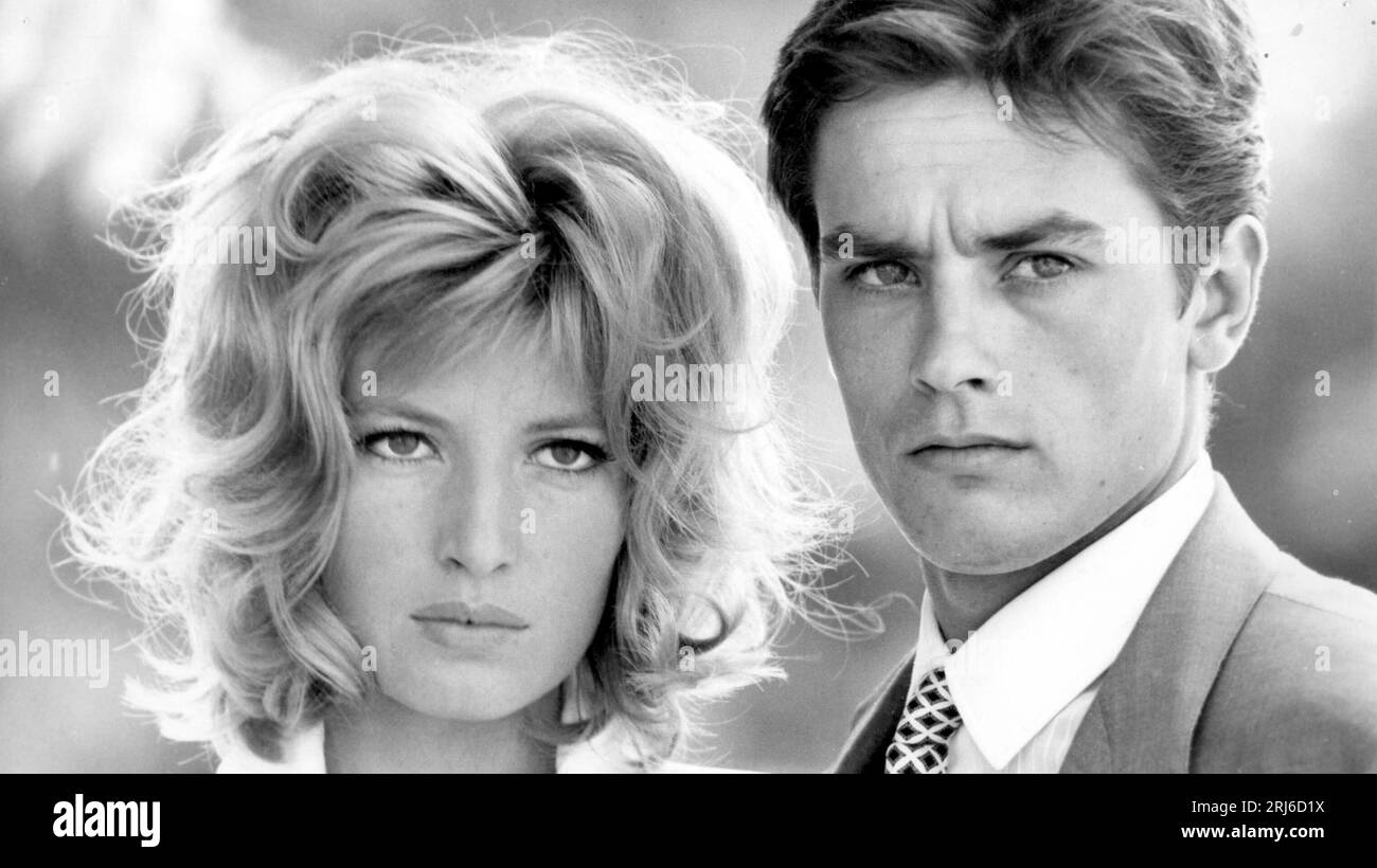 ALAIN DELON y MÓNICA VITTI en EL ECLIPSE (1962) título original L