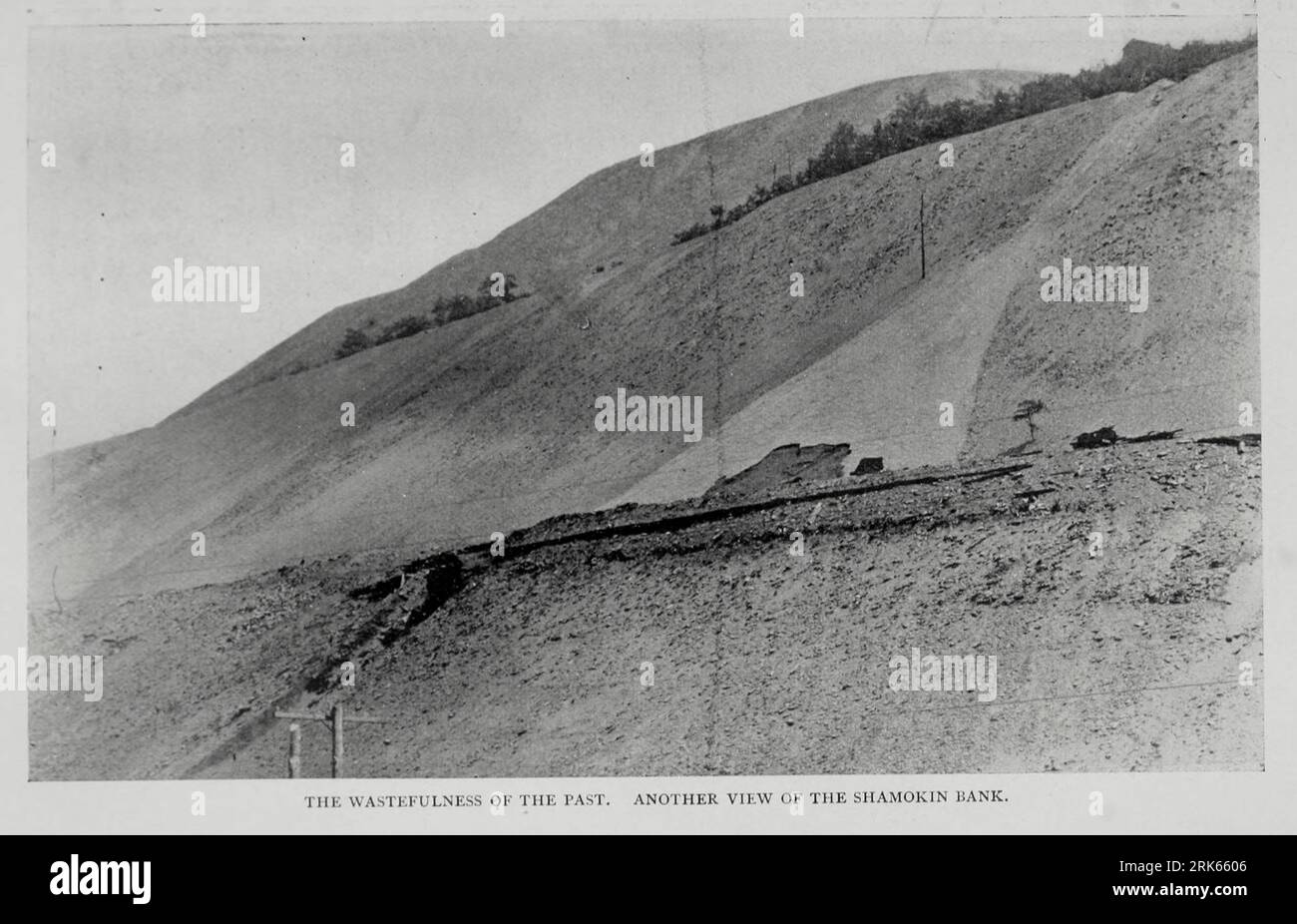 El desperdicio del pasado Gran Banco de Culmo en Shamokin Pennsylvania del Artículo Octubre 1896