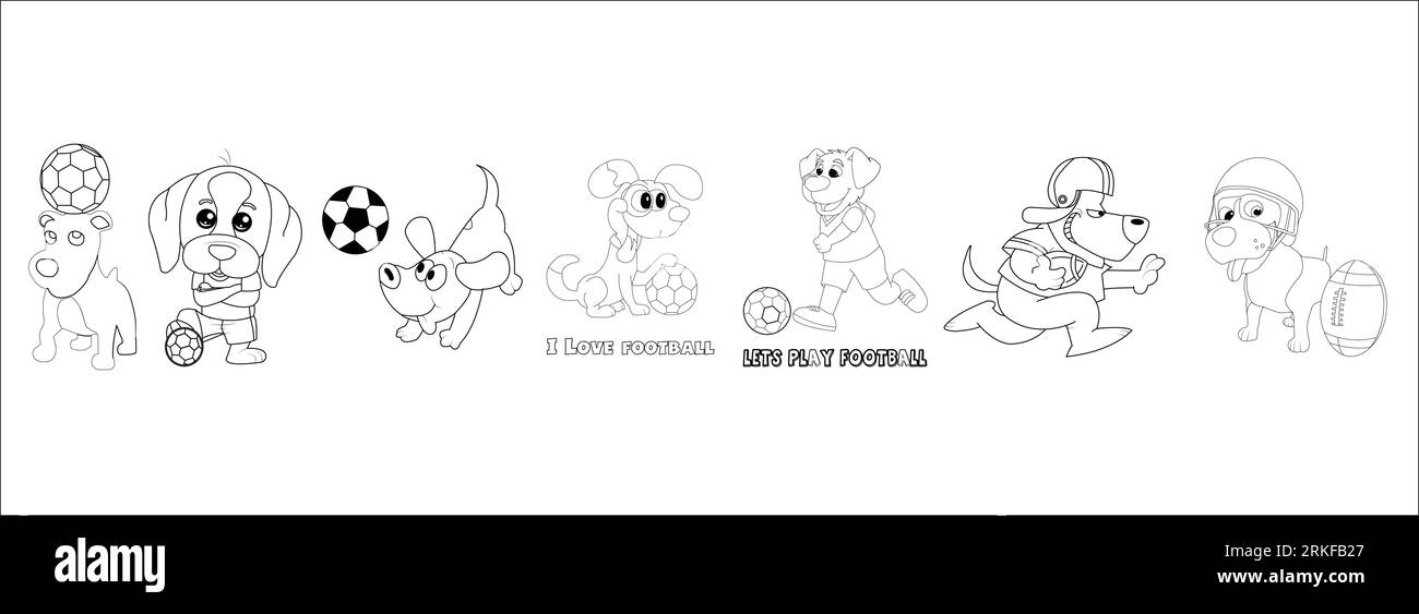 Página para colorear Esquema de dibujos animados Boy tocando la
