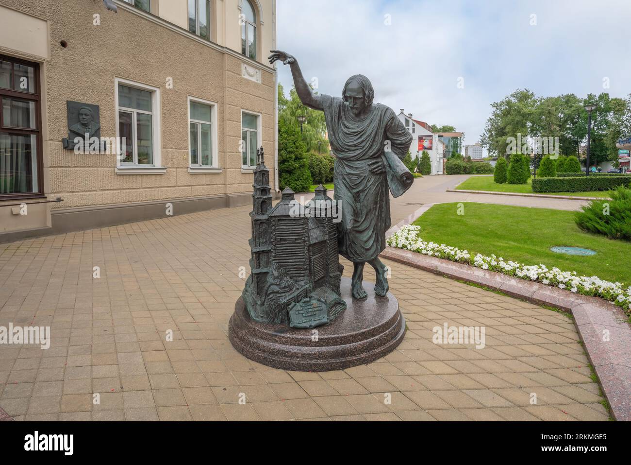 Arquitecto Escultura por Vladimir Zhbanov - Minsk, Bielorrusia Foto de stock