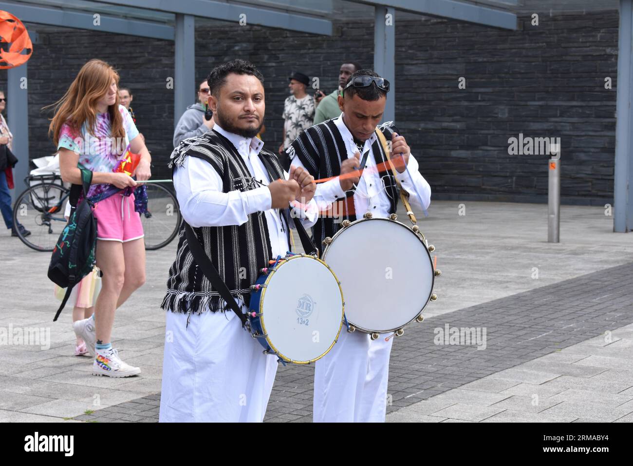 Butetown Carnival, Cardiff Bay, Cardiff, Gales Foto de stock