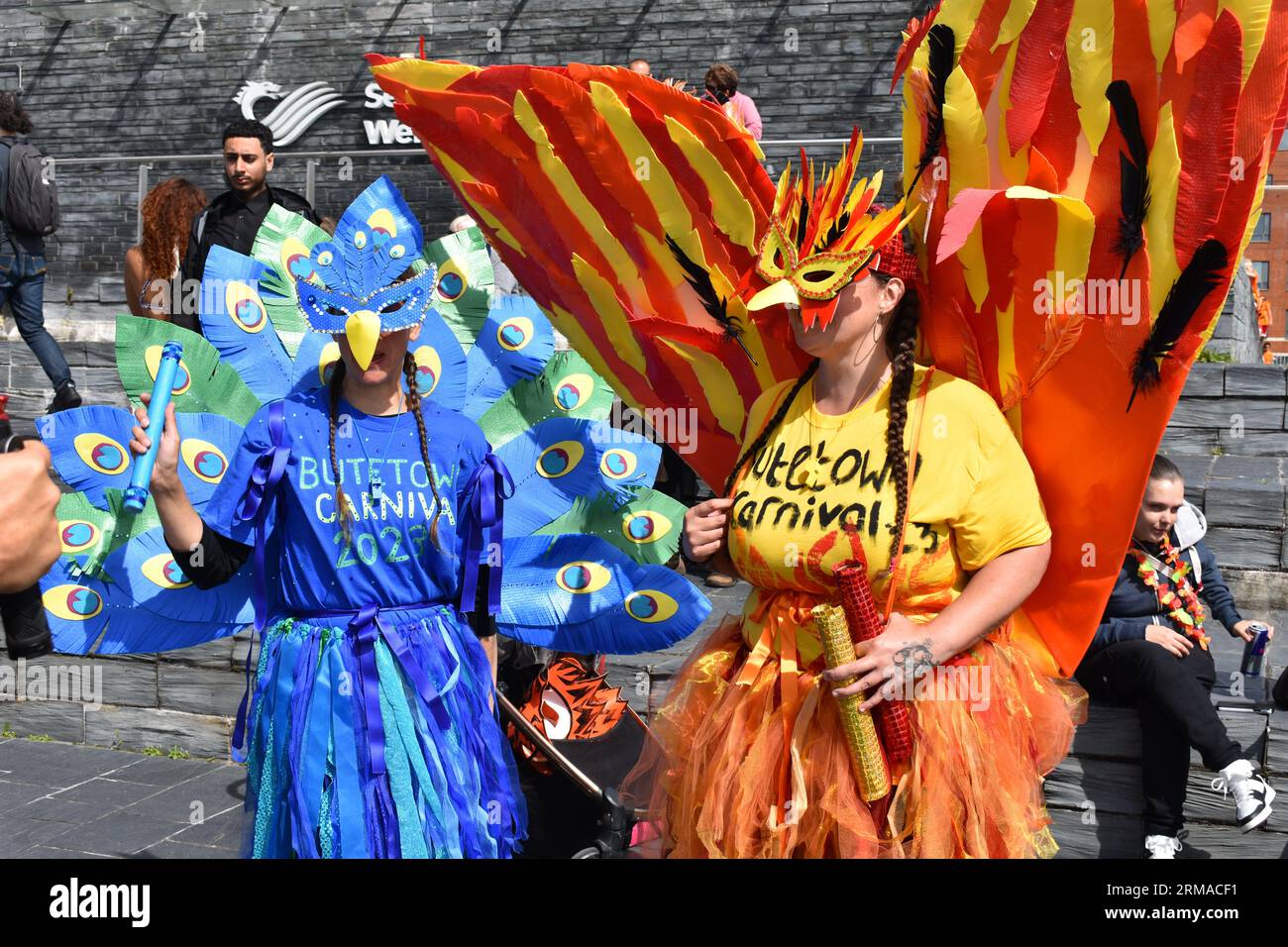 Butetown Carnival, Cardiff Bay, Cardiff, Gales Foto de stock