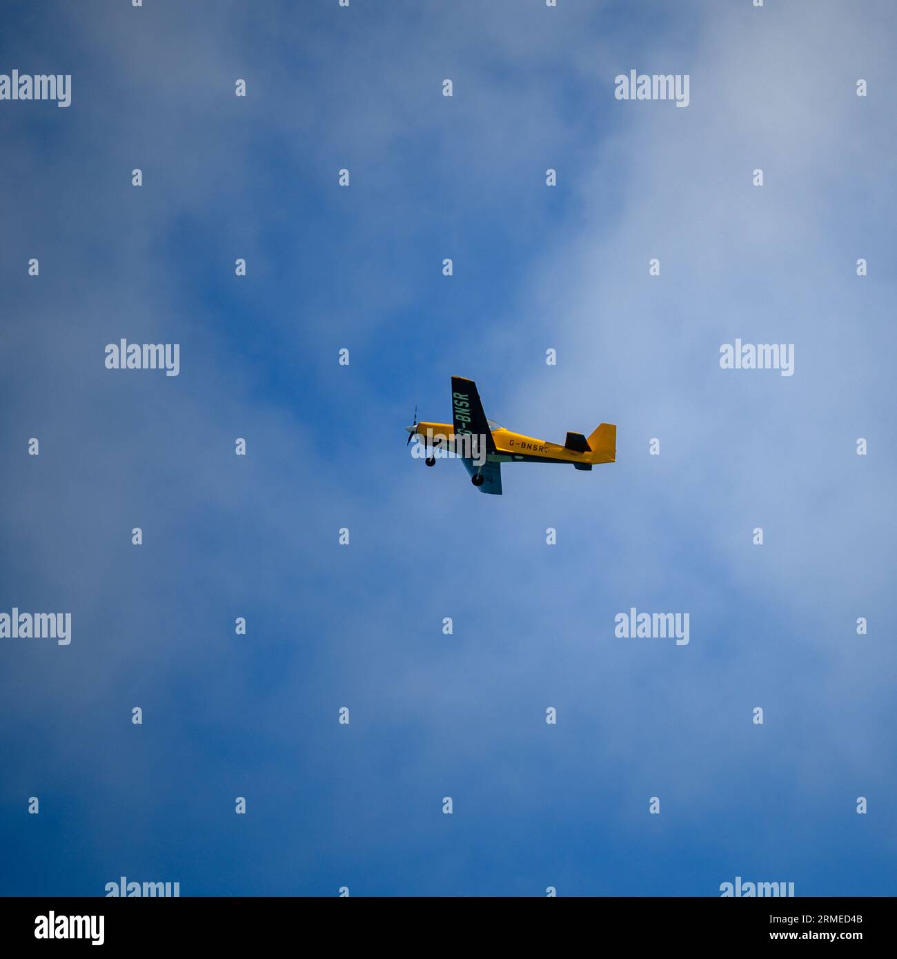 Firefly volando en Airbourne 2023 celebrado en Eastbourne UK Foto de stock