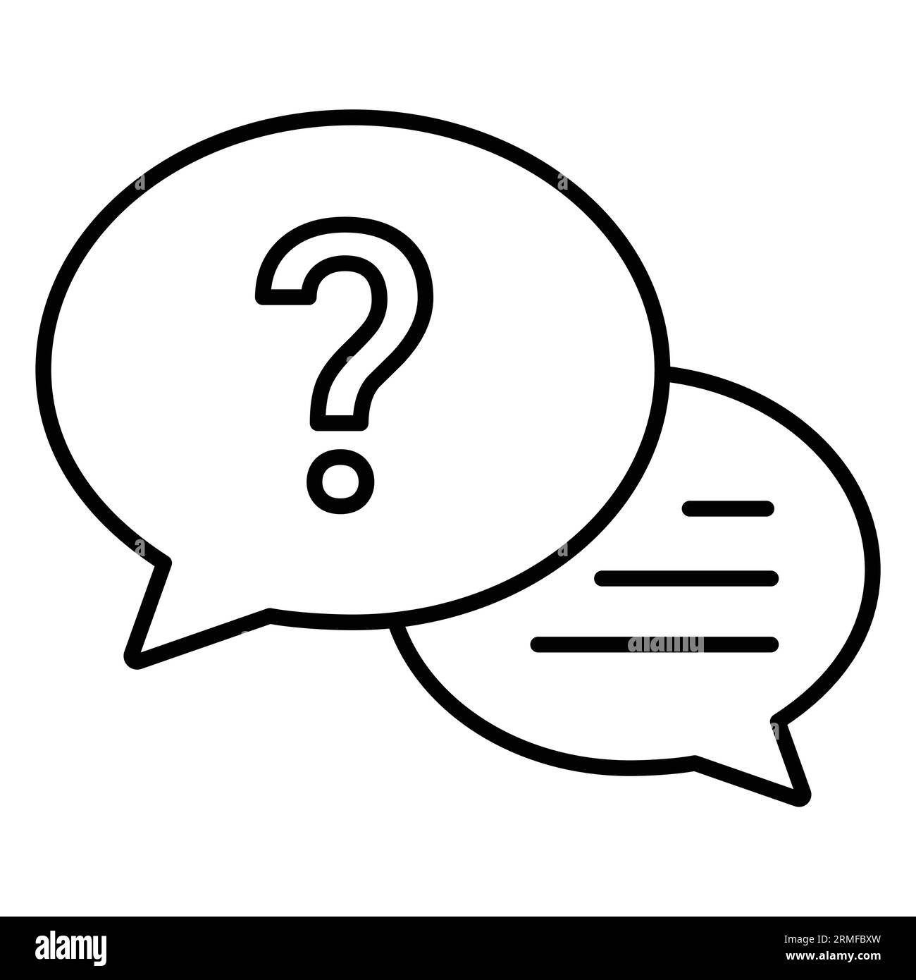 Icono completo de preguntas y respuestas (preguntas y Respuestas