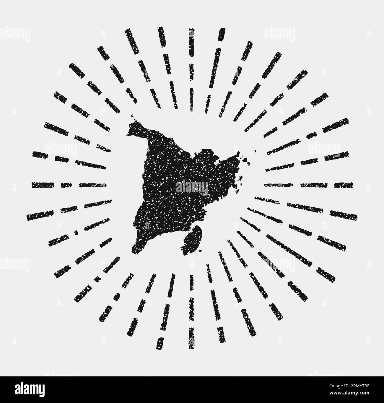 Mapa de la isla panay Imágenes de stock en blanco y negro - Alamy